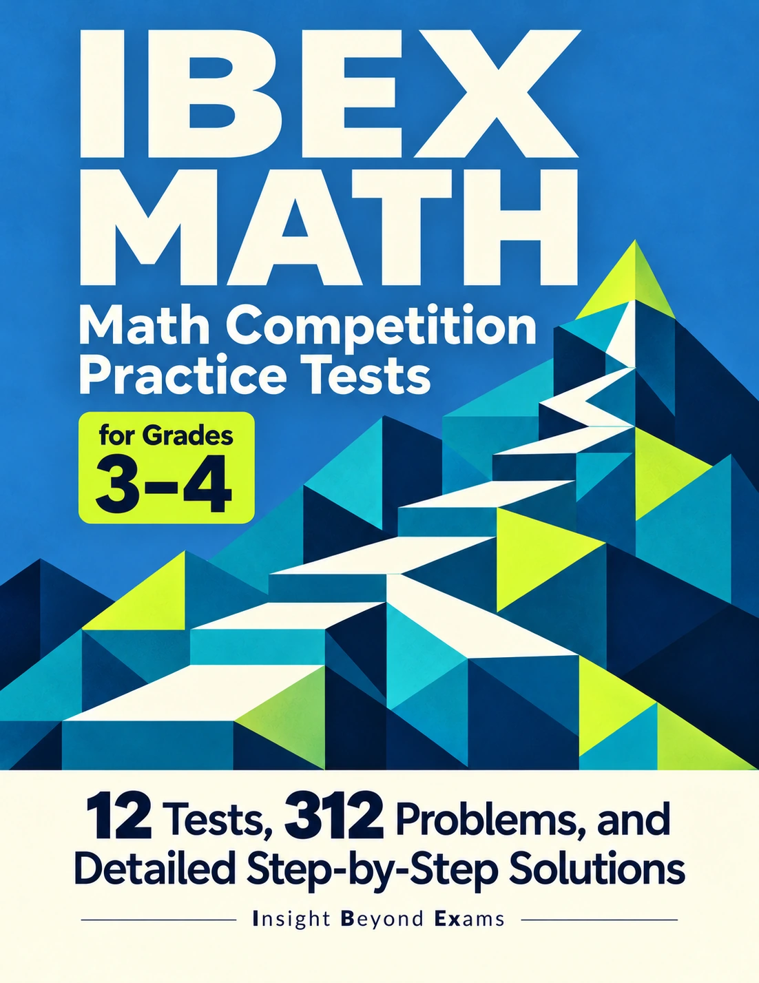 Approved blue IBEX MATH Grades 3–4 cover